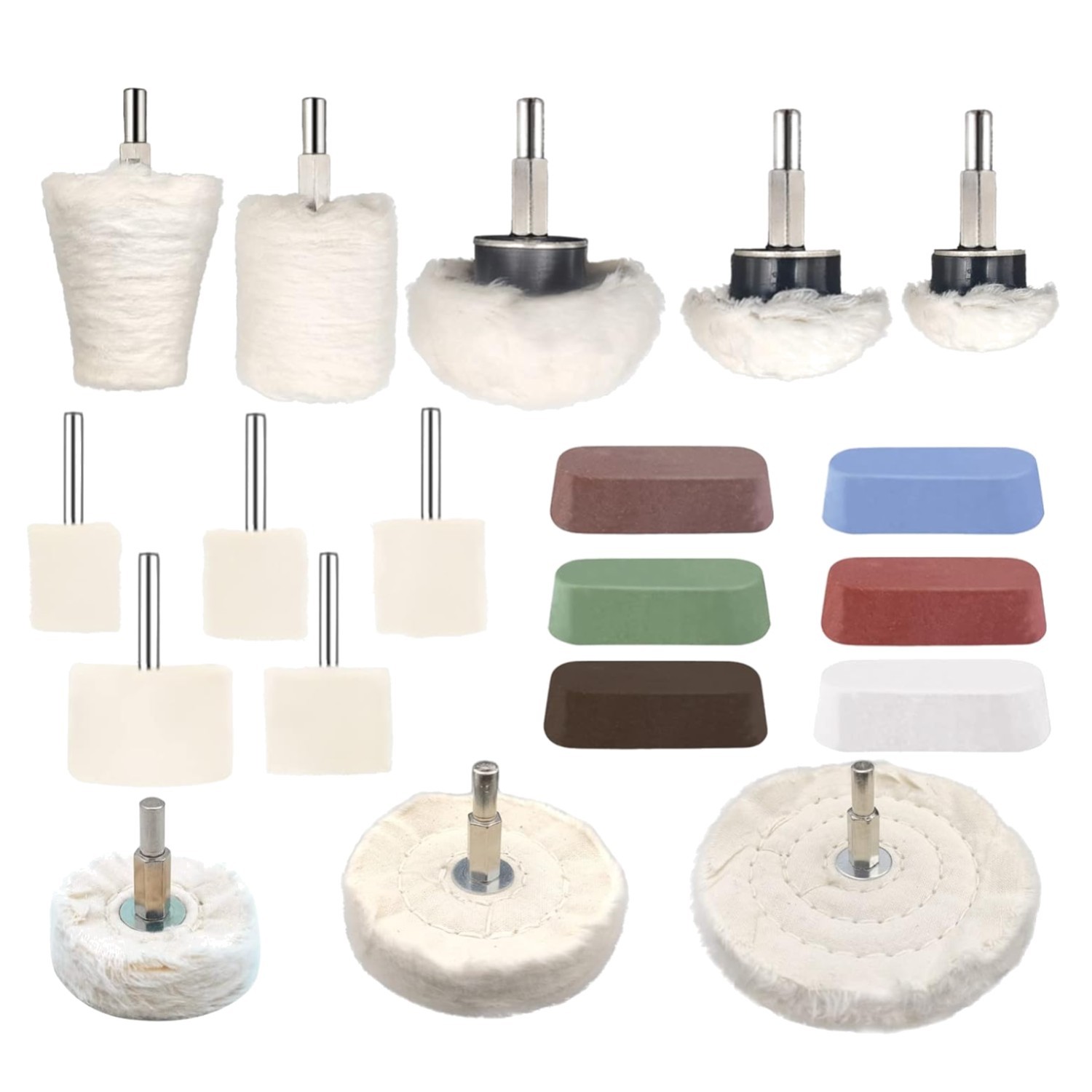Aluminum & Stainless Steel Buffing Kit