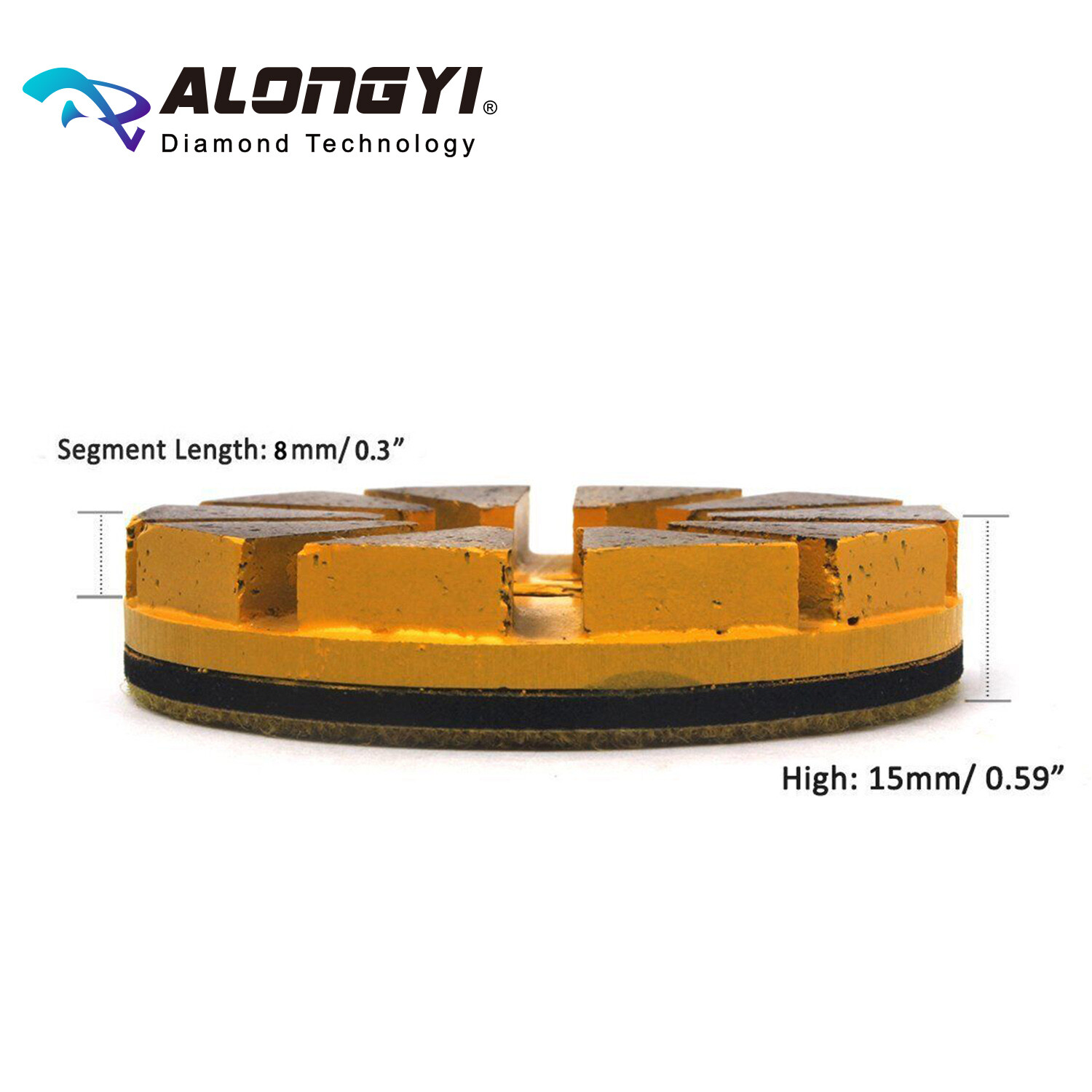 3″ Floor Sanding Disc for Concrete Floor Machine Abrasive Grinding Polishing