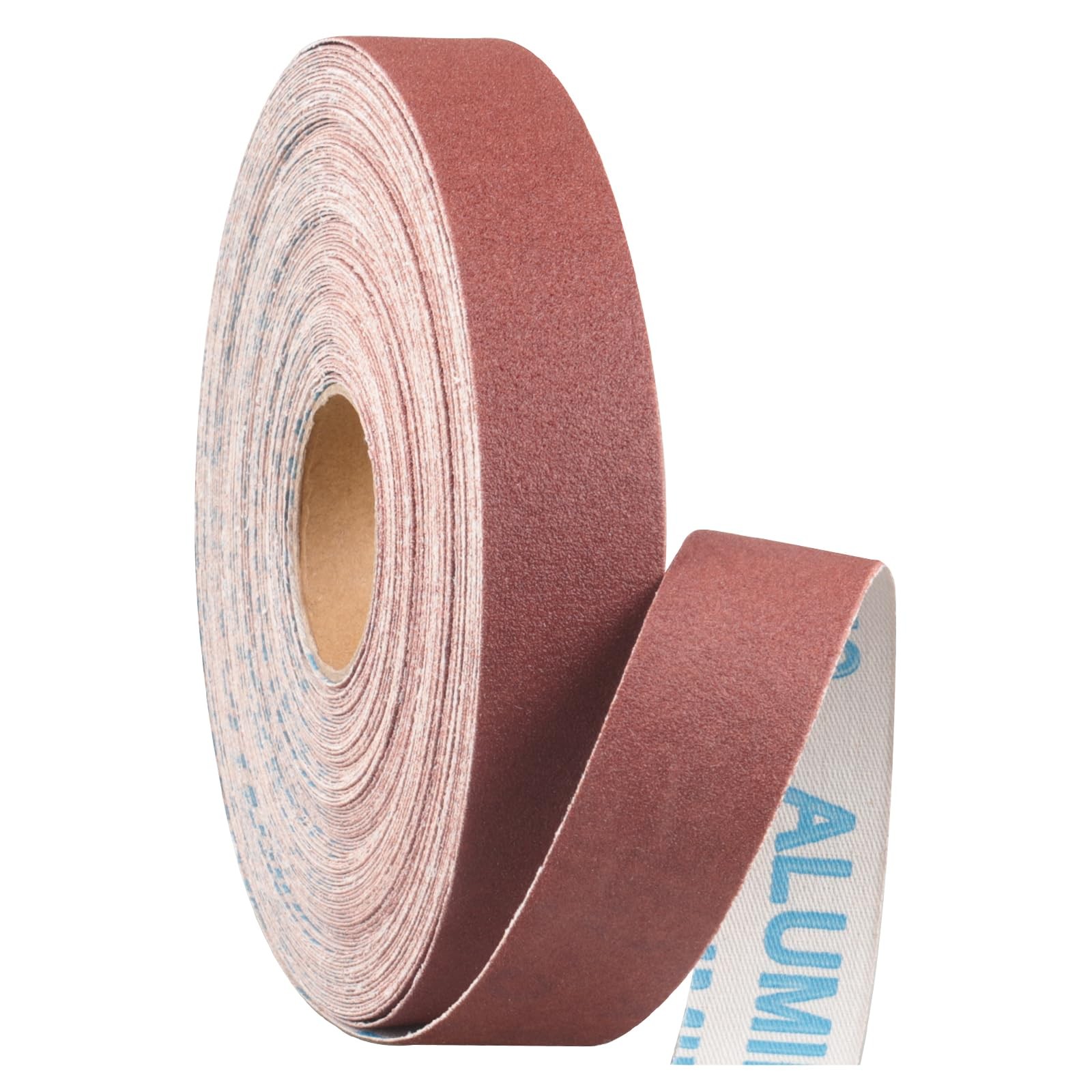 Emery Cloth Roll,120 Grit Continuous Sandpaper Roll 1″ x 85 25 meters, Red