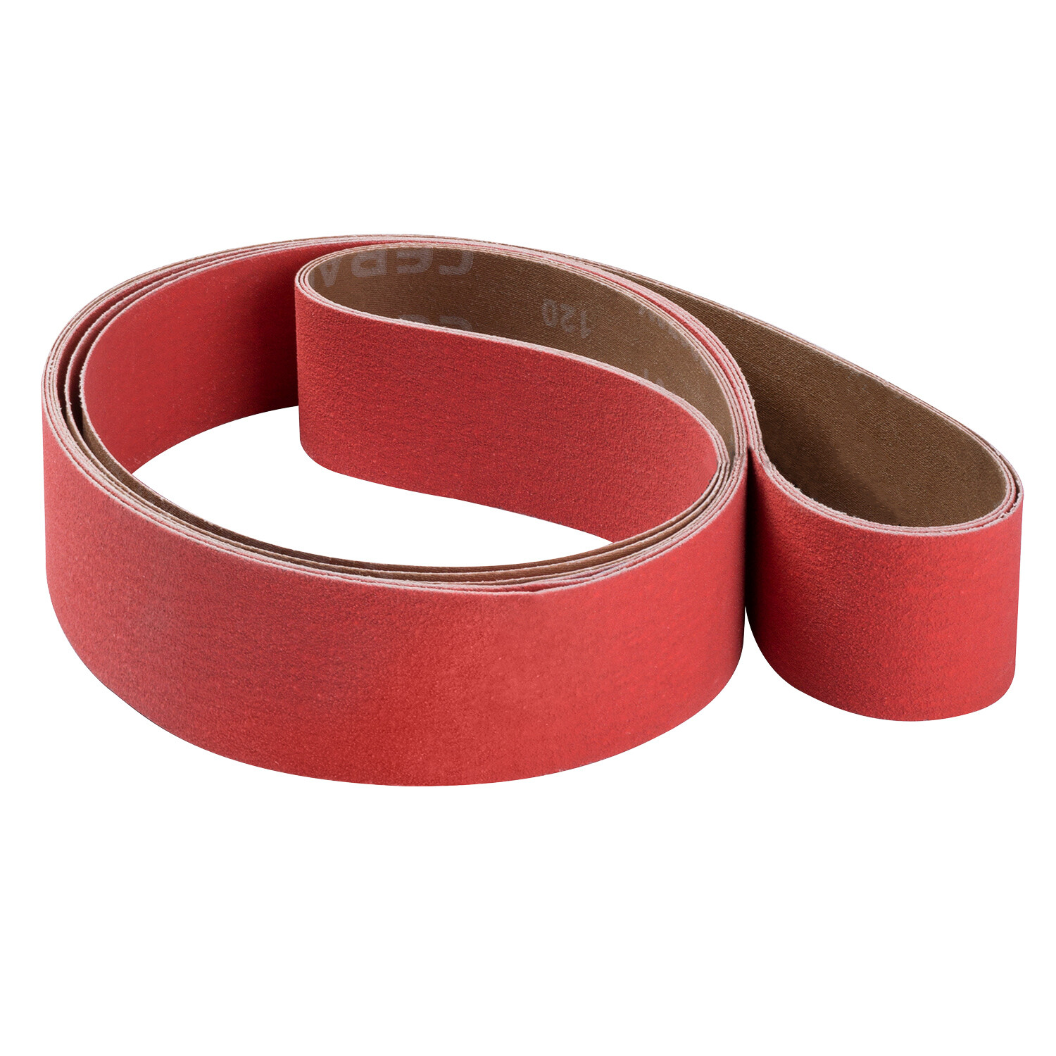 3PK 2×72″ Ceramic Sanding Belts 120 Grit Y-Weight Backing for Stainless Steel