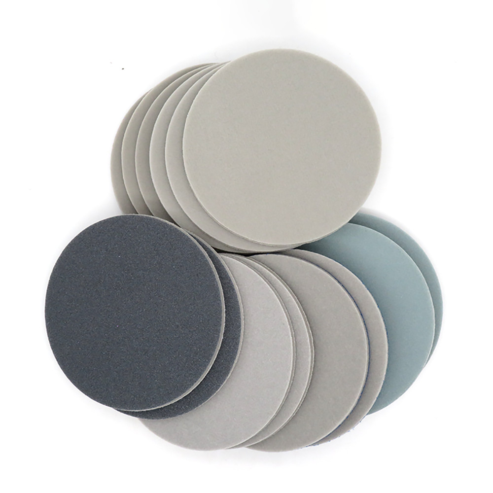 Hook & Loop Sponge Sanding Discs 1-6″ Grit 300-3000 Wet Dry Foam Sandpaper Pads