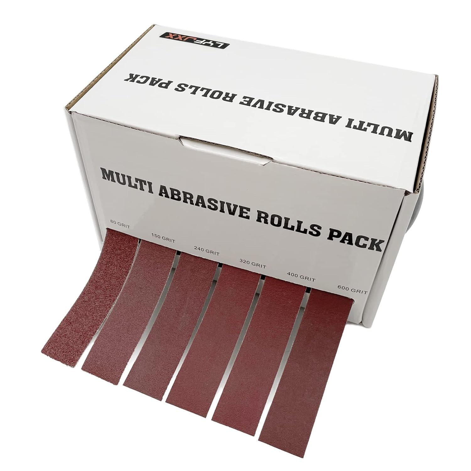 Assorted Grit Emery Cloth Rolls – Perfect for Home Projects and Professional Use