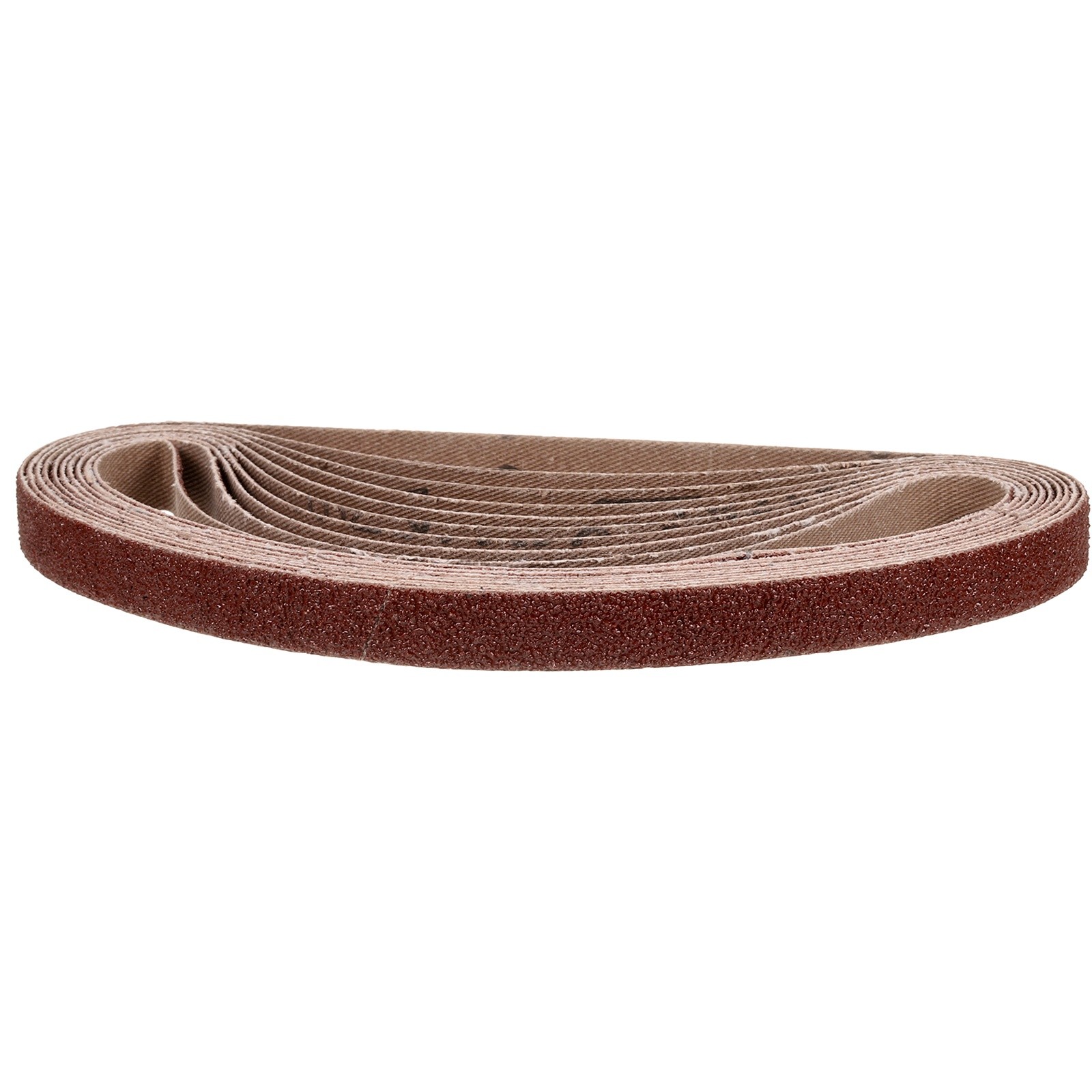 3/8 x 21 Inch Sanding Belt,12 Pcs 40 Grit Knife Sharpener Belts Work Sharpening