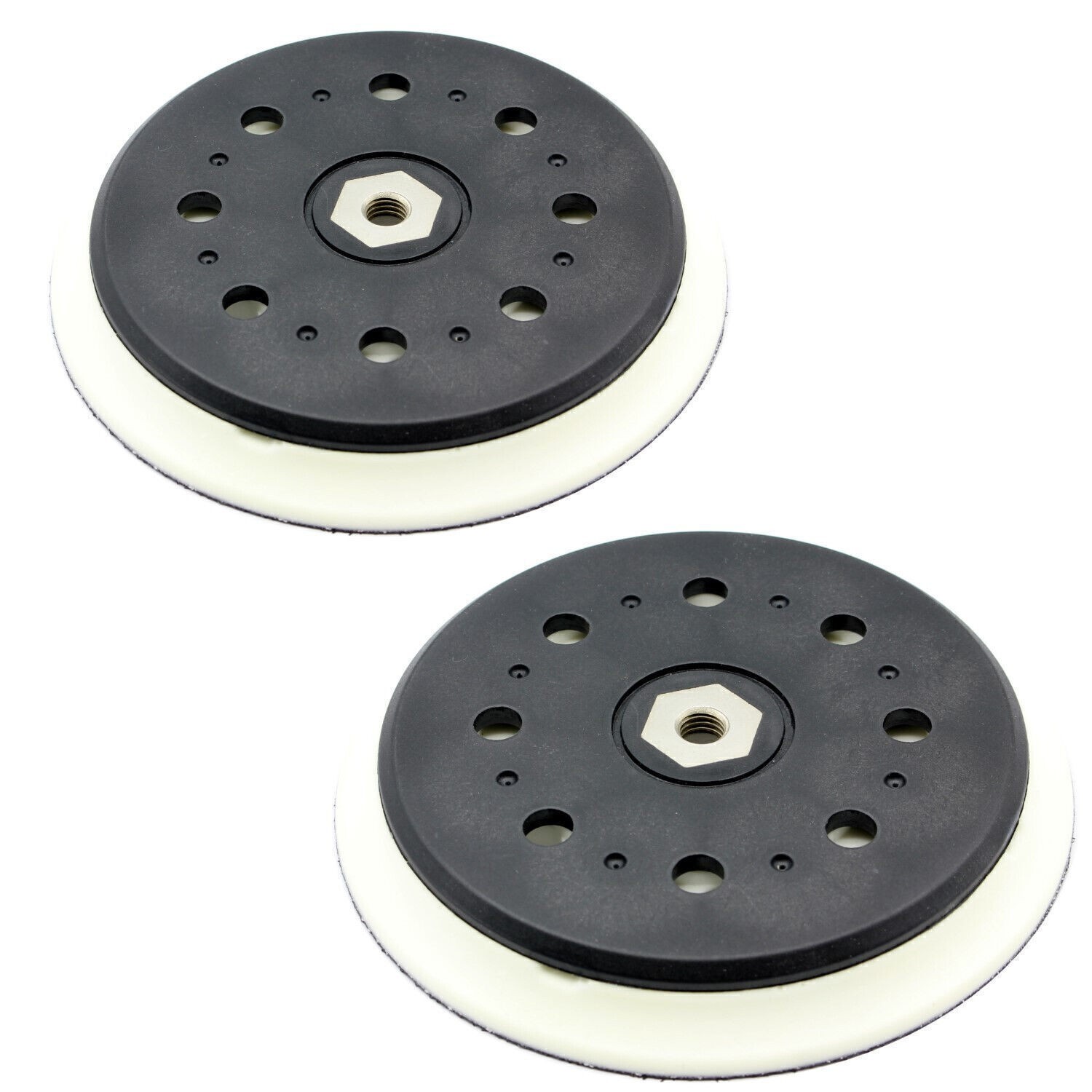 2X Backing Pad 150mm 6 Inch Polishing for Makita BO6050J Random Orbital Sanders