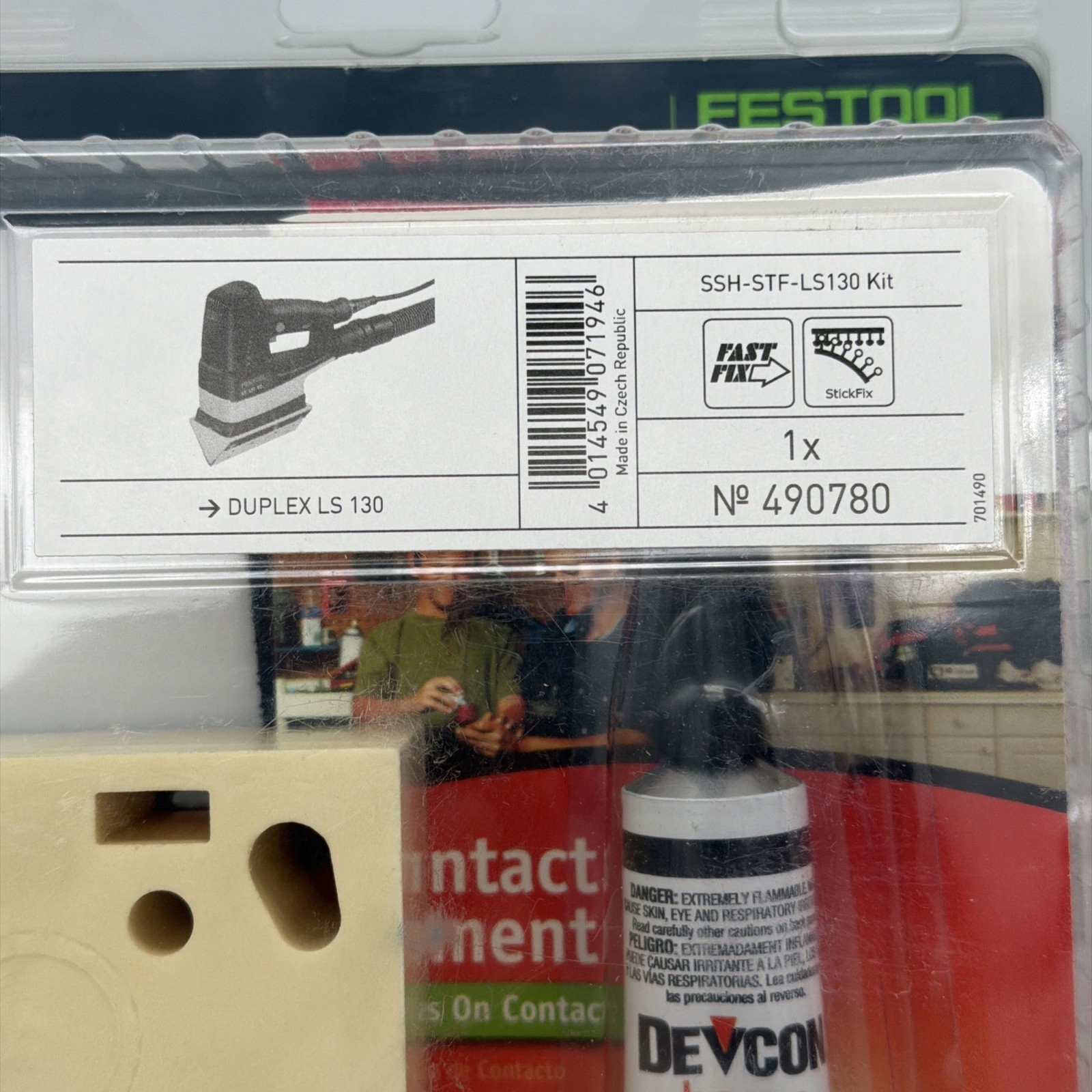 Festool 490780 SSH-STF-LS130 Kit Do It Yourself Profile Kit For LS130 Sander NEW