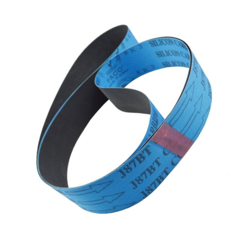 1Pcs Silicon Carbide Sanding Belt Flexible Sandpaper Polishing Band for Copper