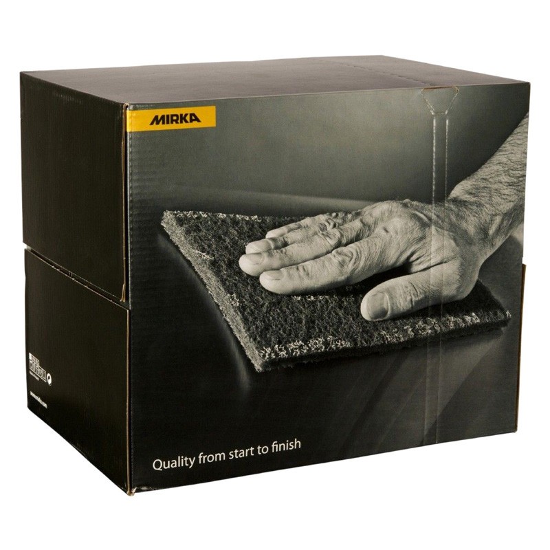Mirka Abrasives Mirlon 9″ x 6″ 1500 Grit Silicon Carbide Scuff Pad 20 Pieces