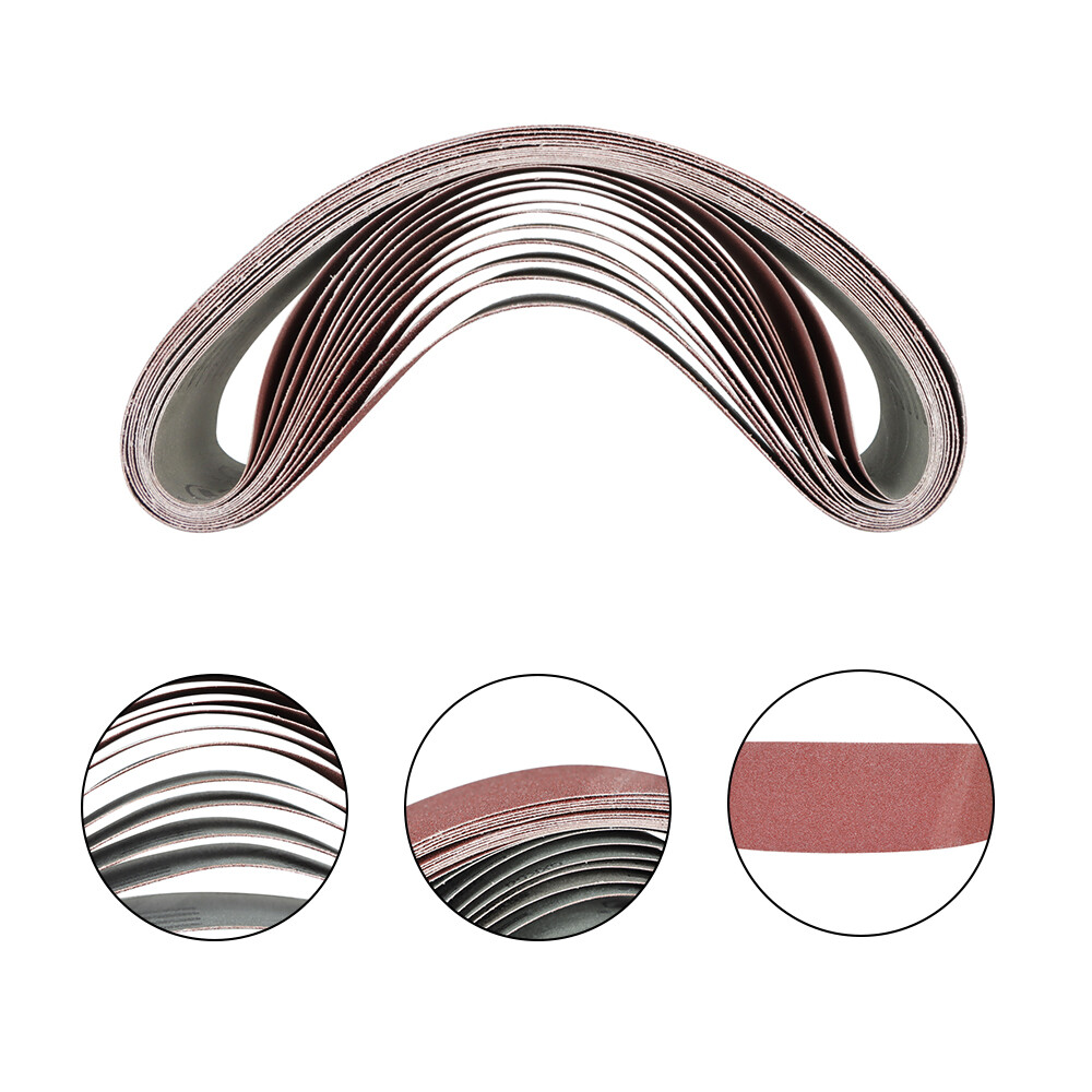 12 Pack 4″ x 36″ Sanding Belts 60 80 120 150 240 400 Grit Belt Sander Sandpaper