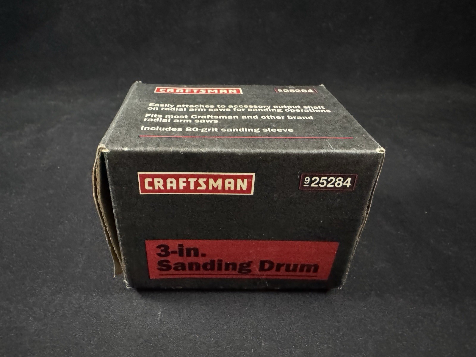 Vintage Sears Craftsman 3in. Sanding Drum 925284 – Made in Taiwan