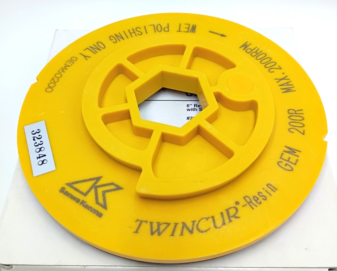 Alpha Professional Tools Twincur Gem Part No. GEM60200 Polishing Disc 6′