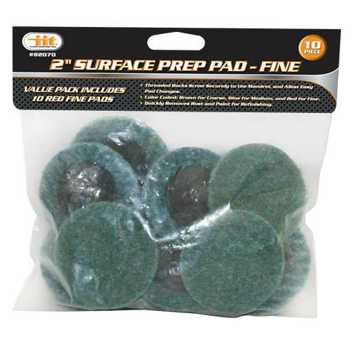 IIT 2″ Fine Surface Preparation Discs With 2″ Mandrel Roll Lock R Style 82070