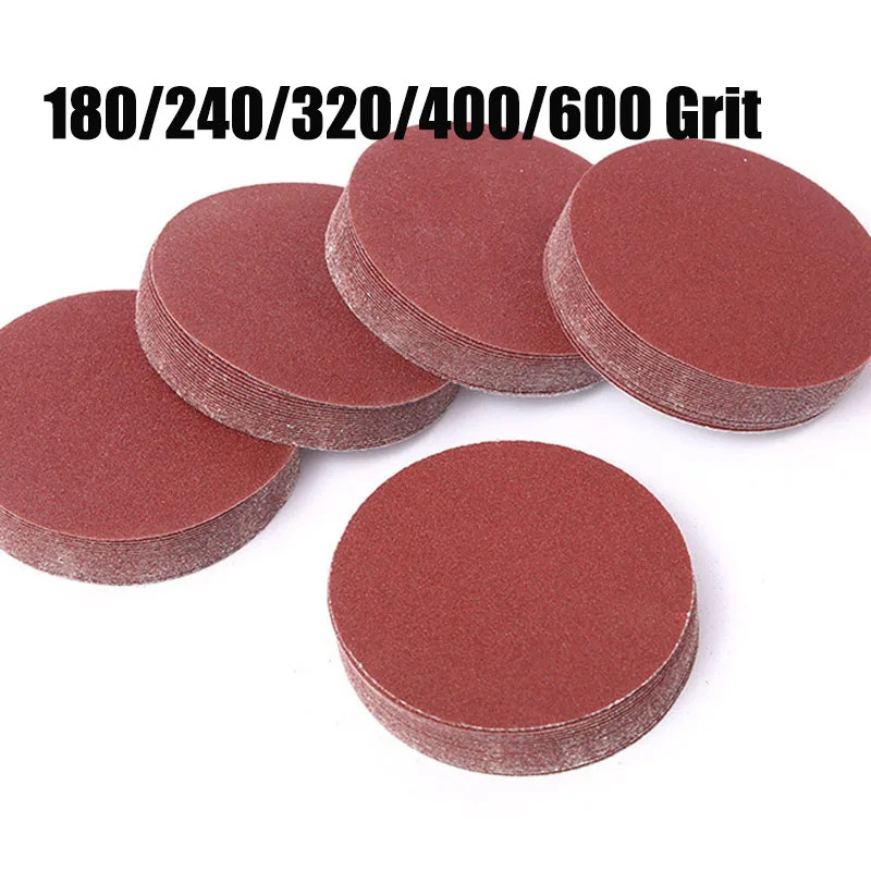 10/50/100pcs 5 Inch Hook And Loop Sanding Discs In 60-1000 Grits – Perfect For R