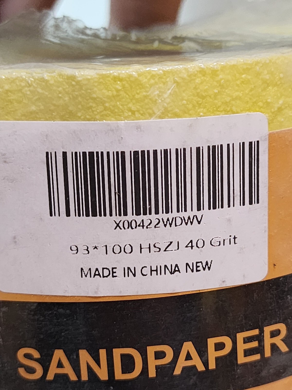 Shineboc Sandpaper Rolls 93mm*10M 80 Grit Quartz Sand Abrasive Sanding Paper