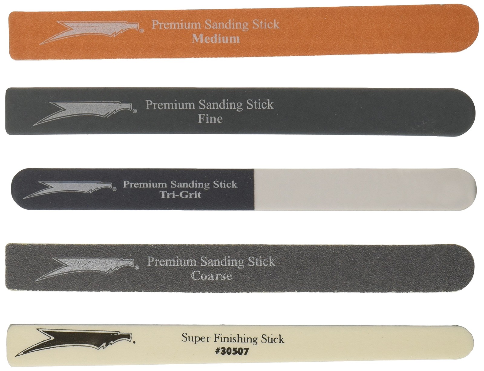 5 Pack Tools Value Pack Sanding Sticks For Plastic Models Washable Reusable