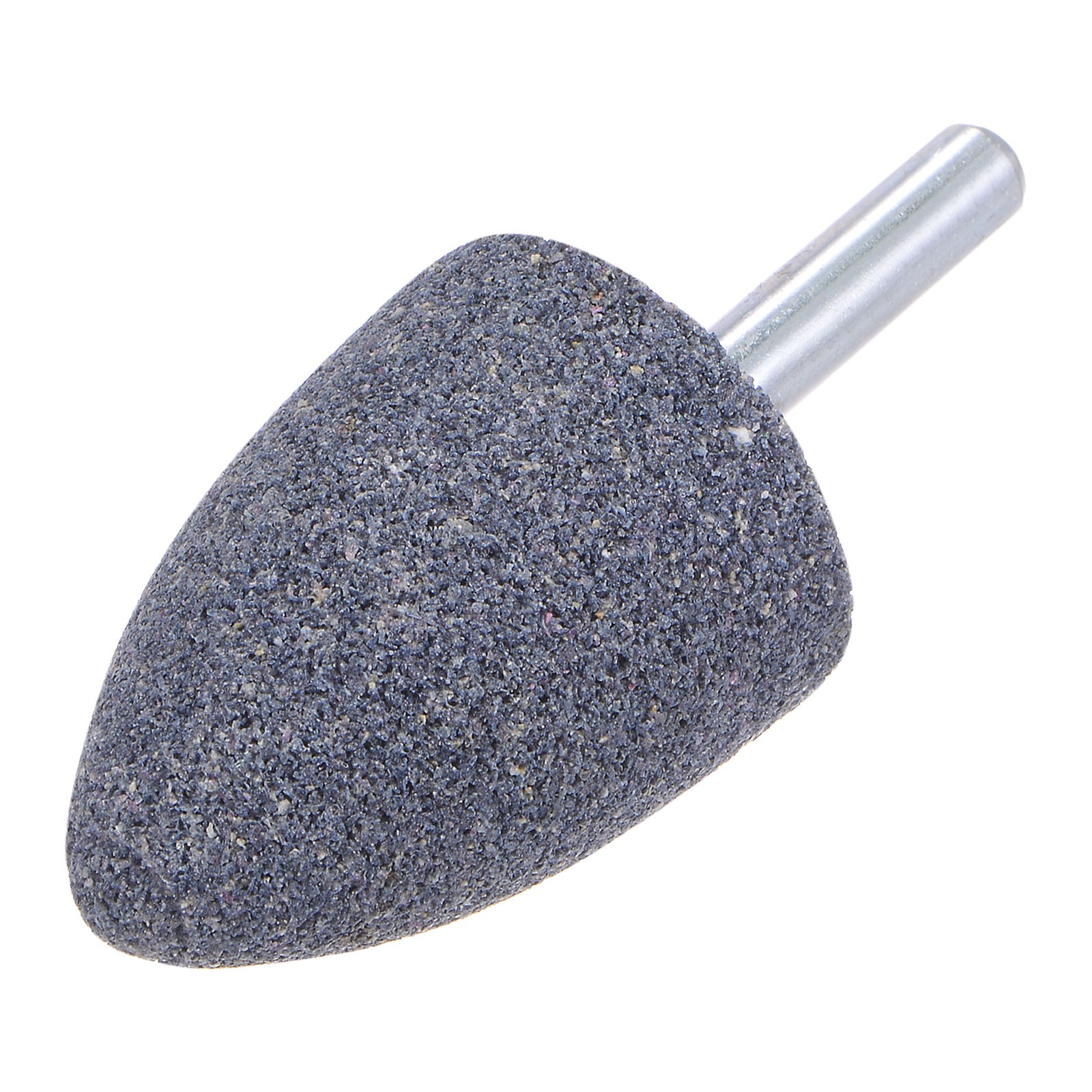 5pack Abrasive Mounted Stone 1/4″ Shank 1.18″ Dia Conical Corundum Grinding Head