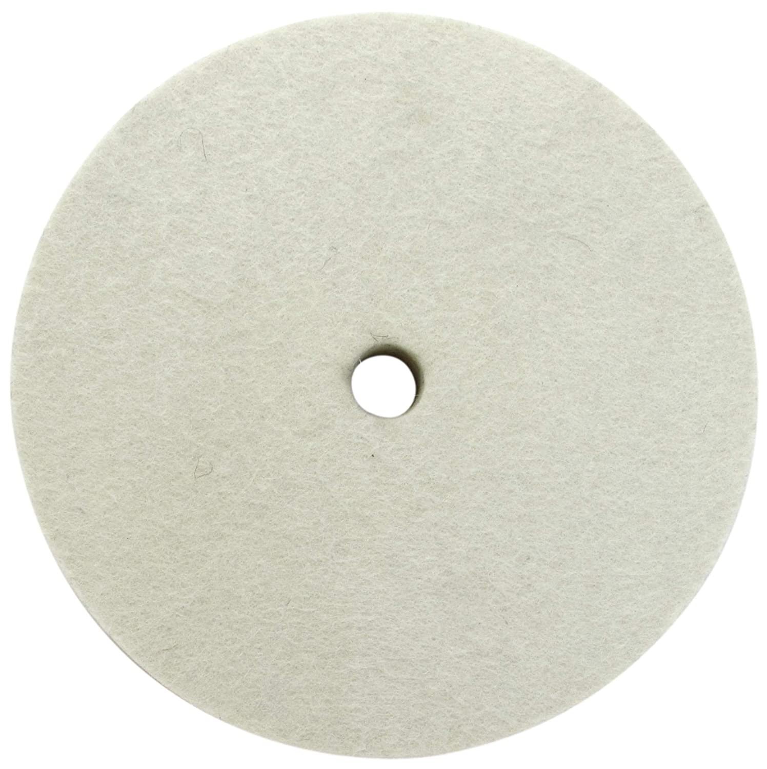 6″ Felt Buffing Wheel for Bench Grinder Extra Thick Hard Firm Steel Polishing