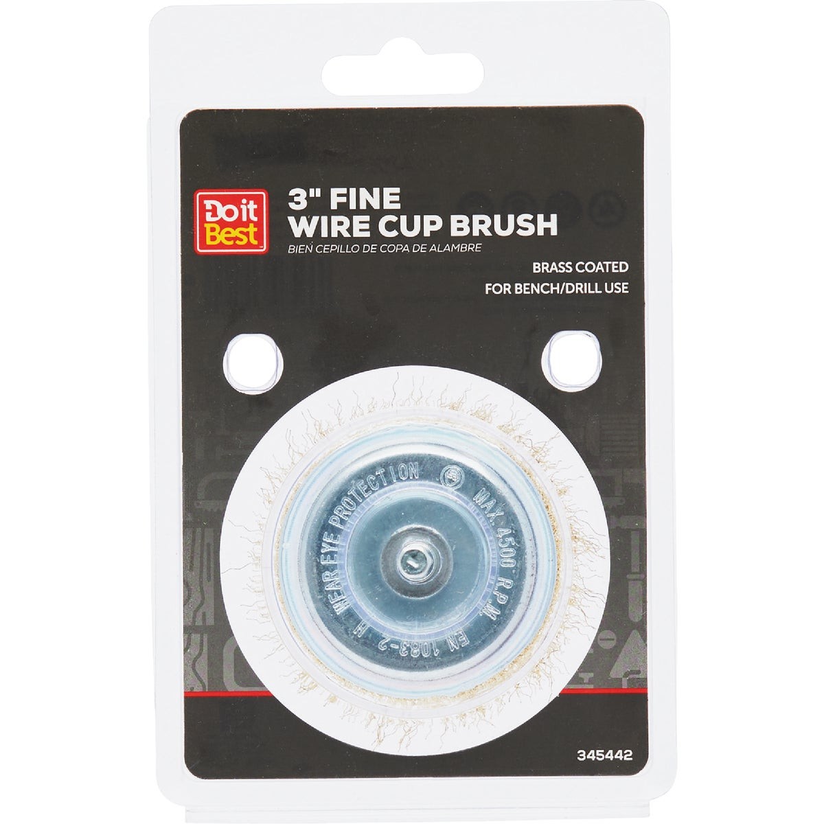 Do it Best 3 In. Fine Drill-Mounted Wire Brush 660 061-9029 SIM Supply, Inc. 660
