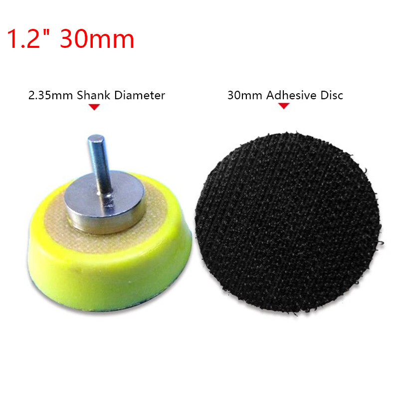 1.2″ 30mm Sanding Sander Backing Pad For Dremel Rotary Drill Bit Sandpaper Disc