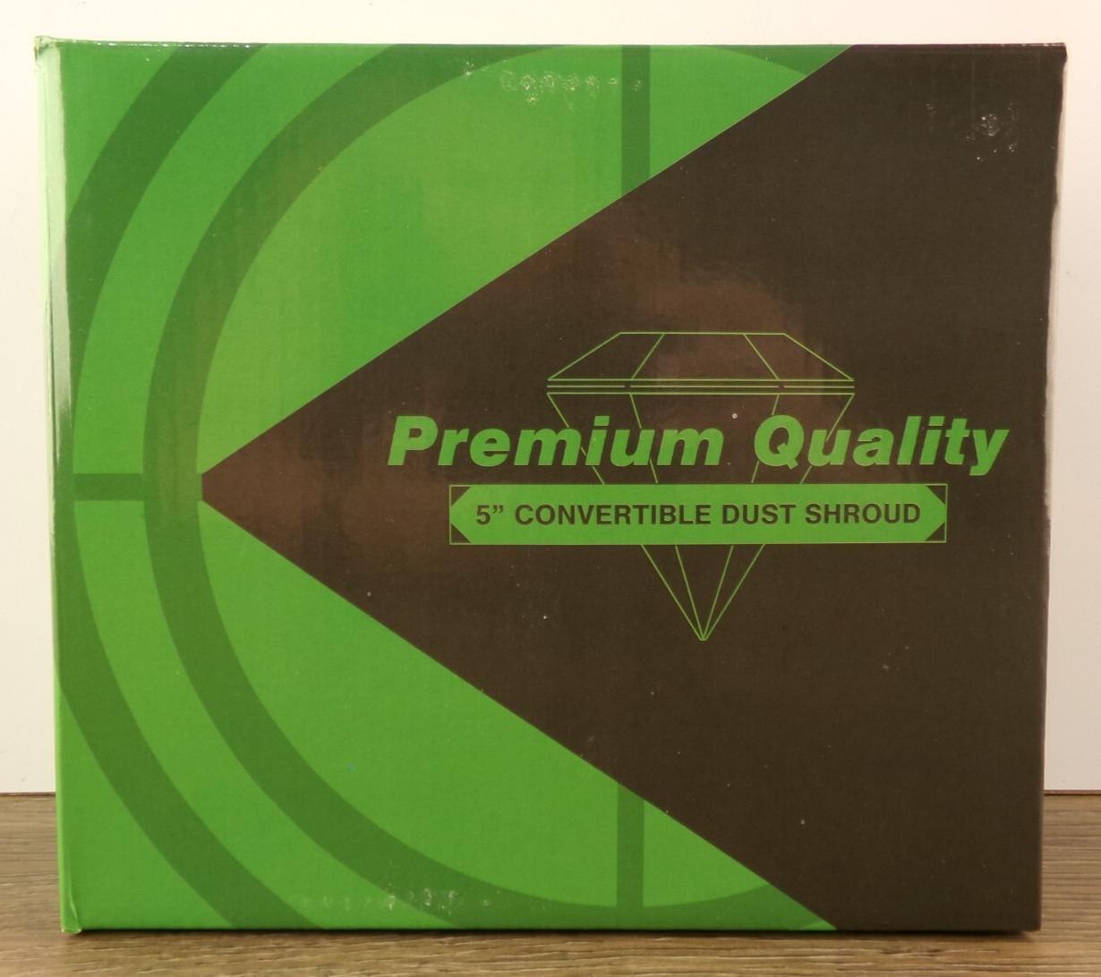 LDL Universal Surface Dust Shroud for Angle Grinder 4.5/5 inch, New In Box, S5