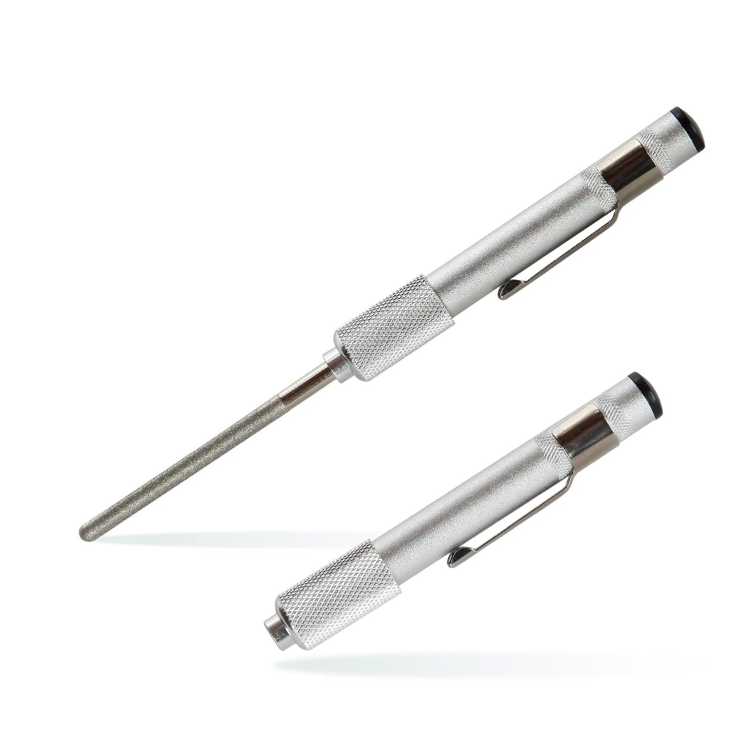 Crystal and Glass Repair File, Carbide Metal Diamond Grit Tool