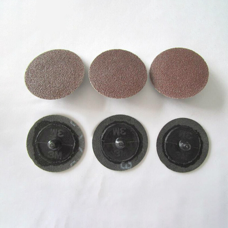 2″ 50mm Type R Roll Lock Quick Change Discs Die Grinder Sanding Pads 60/80 Grit