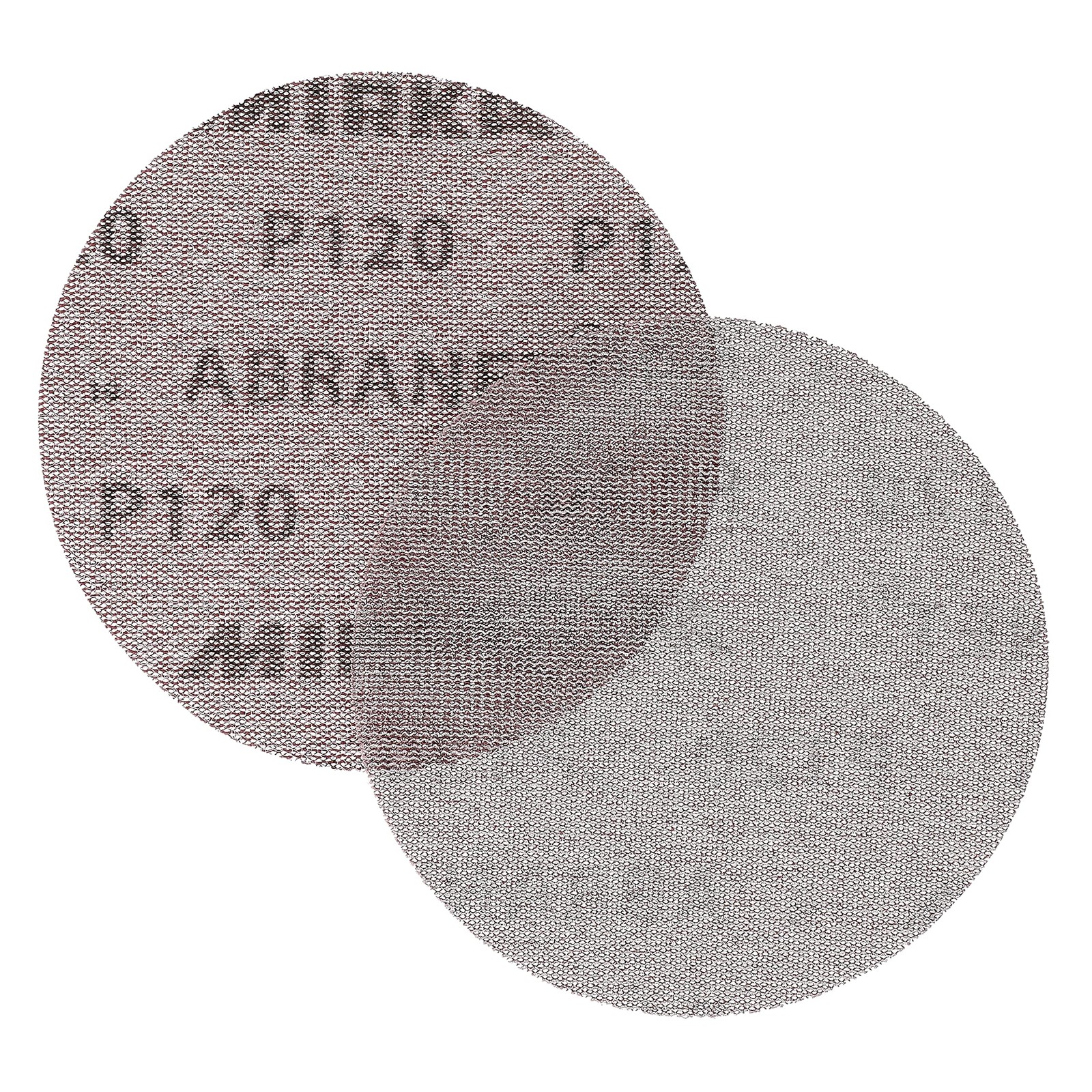 Mirka Abranet 5 Inch Sanding Discs P120 50 Pack Dust Free Hook And Loop