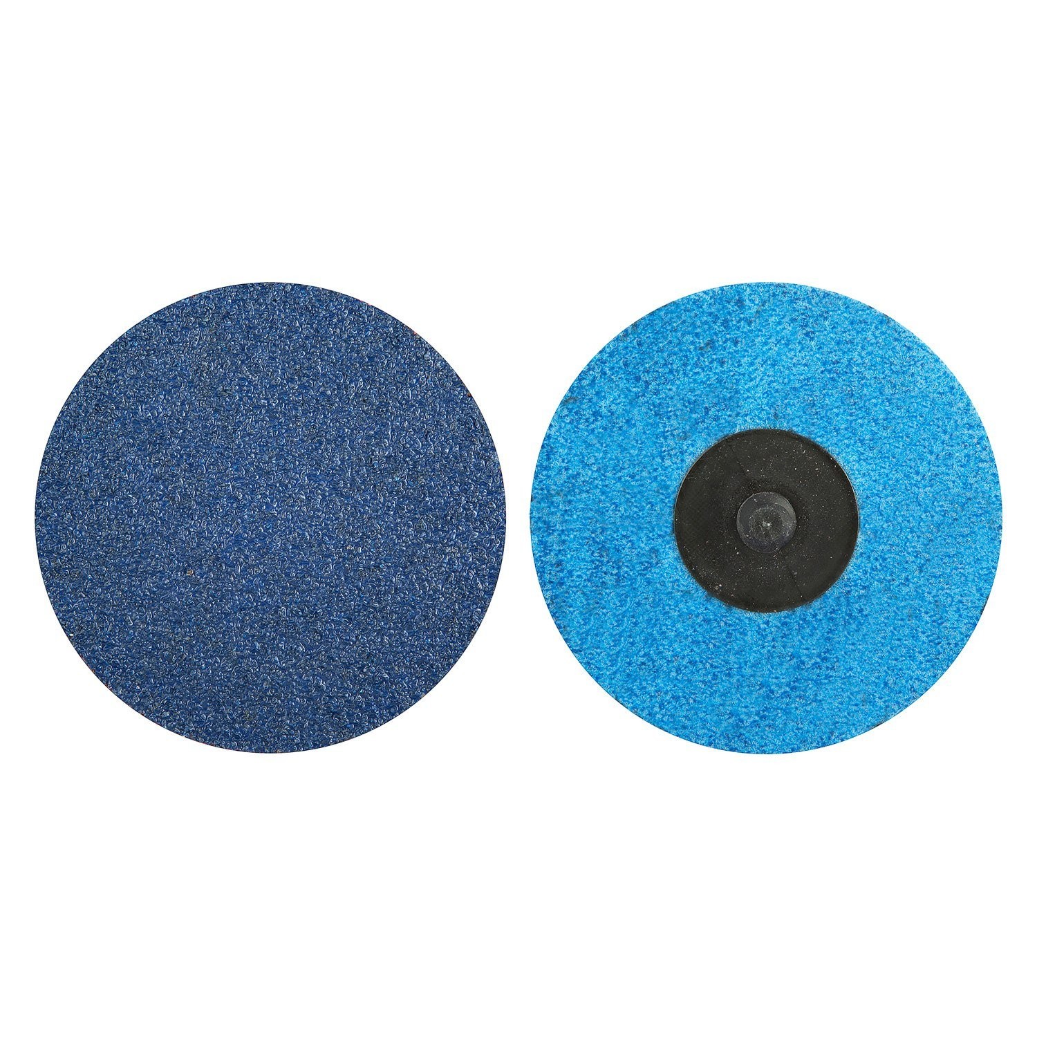 Norton BlueFire R884P 3″ 50 Grit Zirconia Alumina Quick Change Disc 25 Pieces