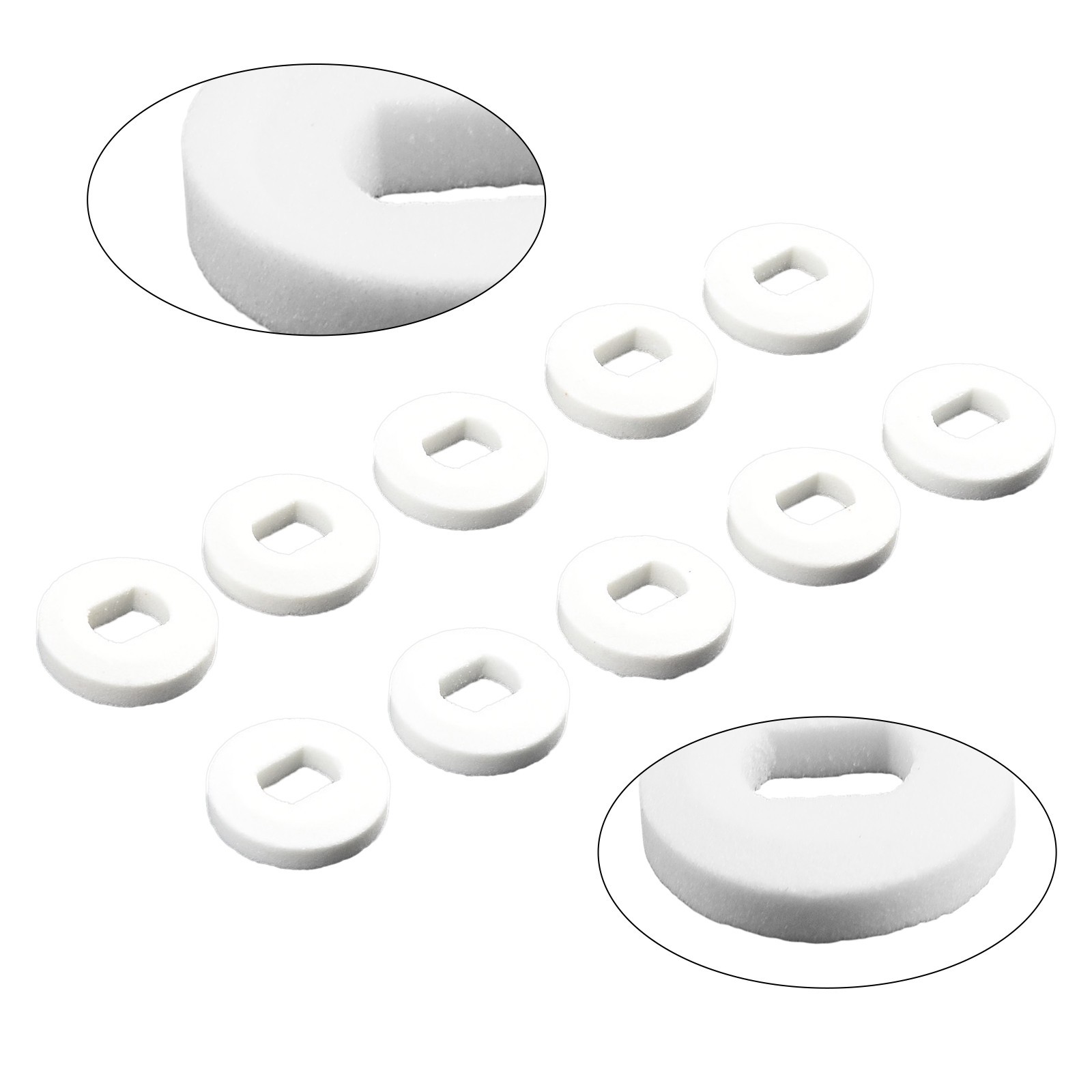 10PCS 22mm Small Corundum Grinding Wheel 150# Single-sided Concave Shape Disc
