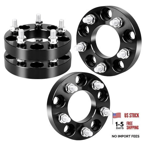 Corvette Wheel Adapters – 1 Inch – 5×4.5 to 5×4.75 – Cherokee Vehicle