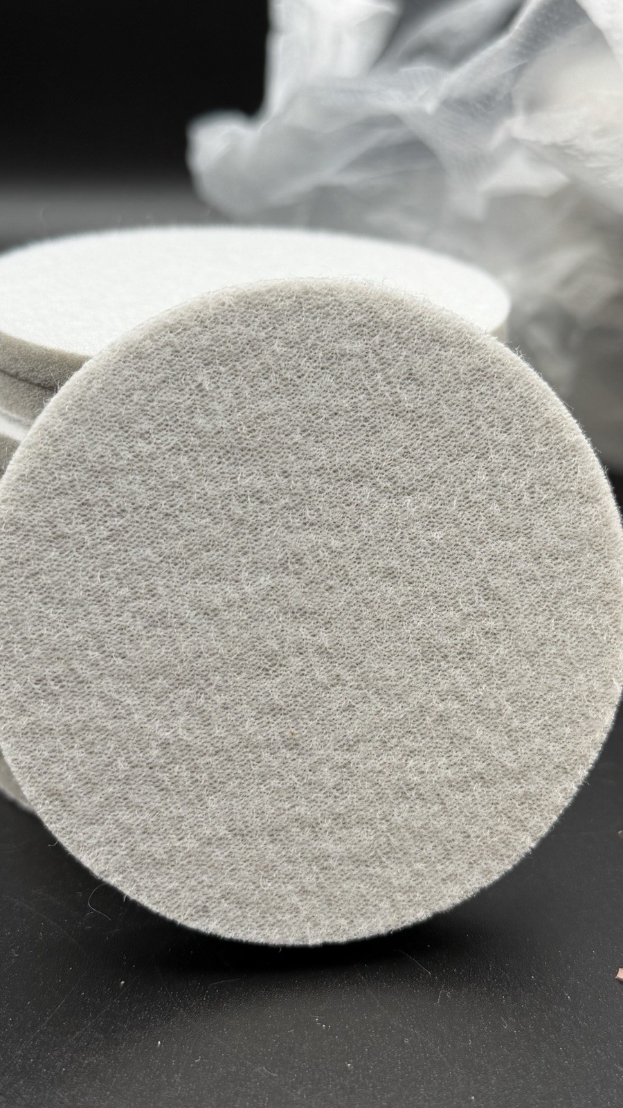 Uxcell 60pcs 3-Inch Sanding Sponge Hook and Loop Sanding Disc Corundum 2000 Grit