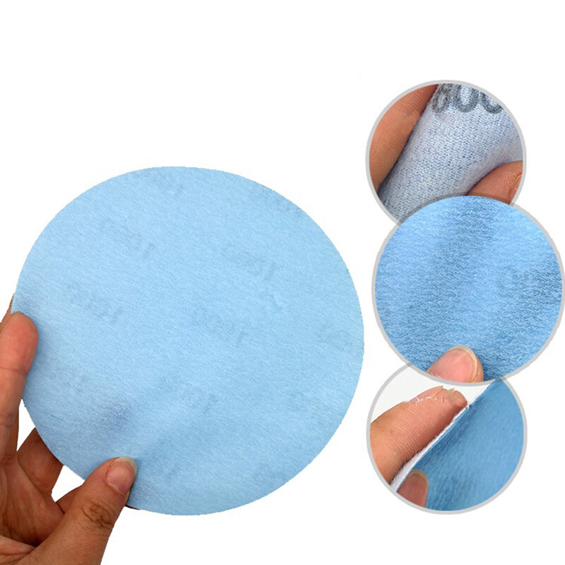 150mm 6 inch Wet & Dry Sanding Discs 600-5000 Grit Sandpaper Film Hook&Loop Pads