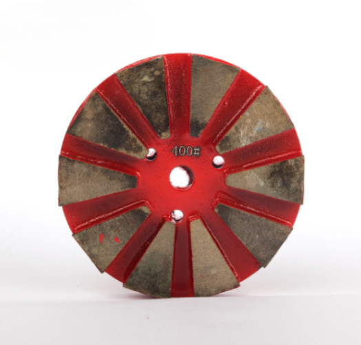 4″ Diamond Polishing Pad Metal Bond 105mmGrinding Disc 8mm Thick Dry Wet Use