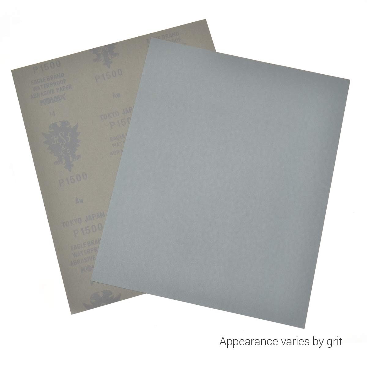 Eagle 9×11 Silicon Carbide Waterproof Sanding Sheets JOB-PAK, 2000 Grit