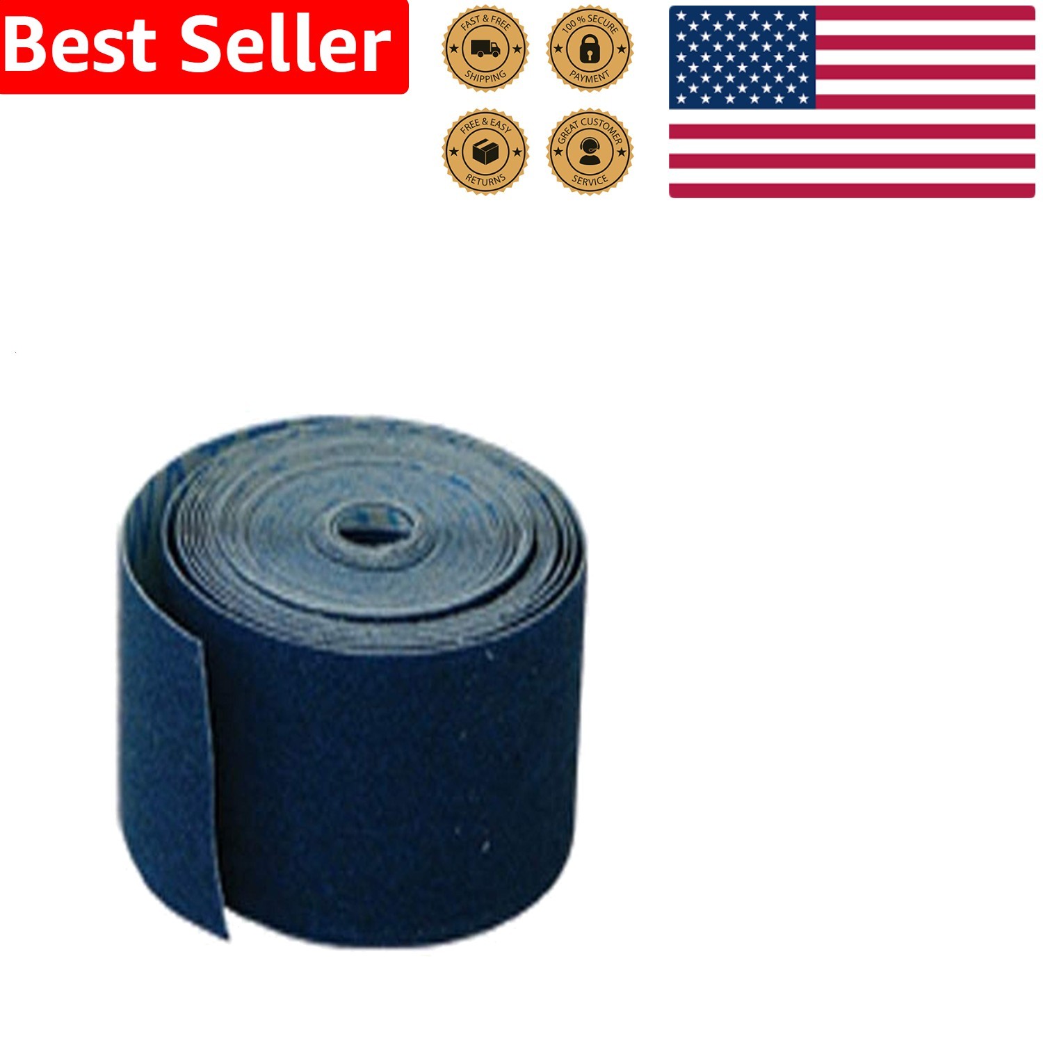 x 5yd Roll Waterproof 120 Grit Flexible Copper Pipe Automotive Sanding