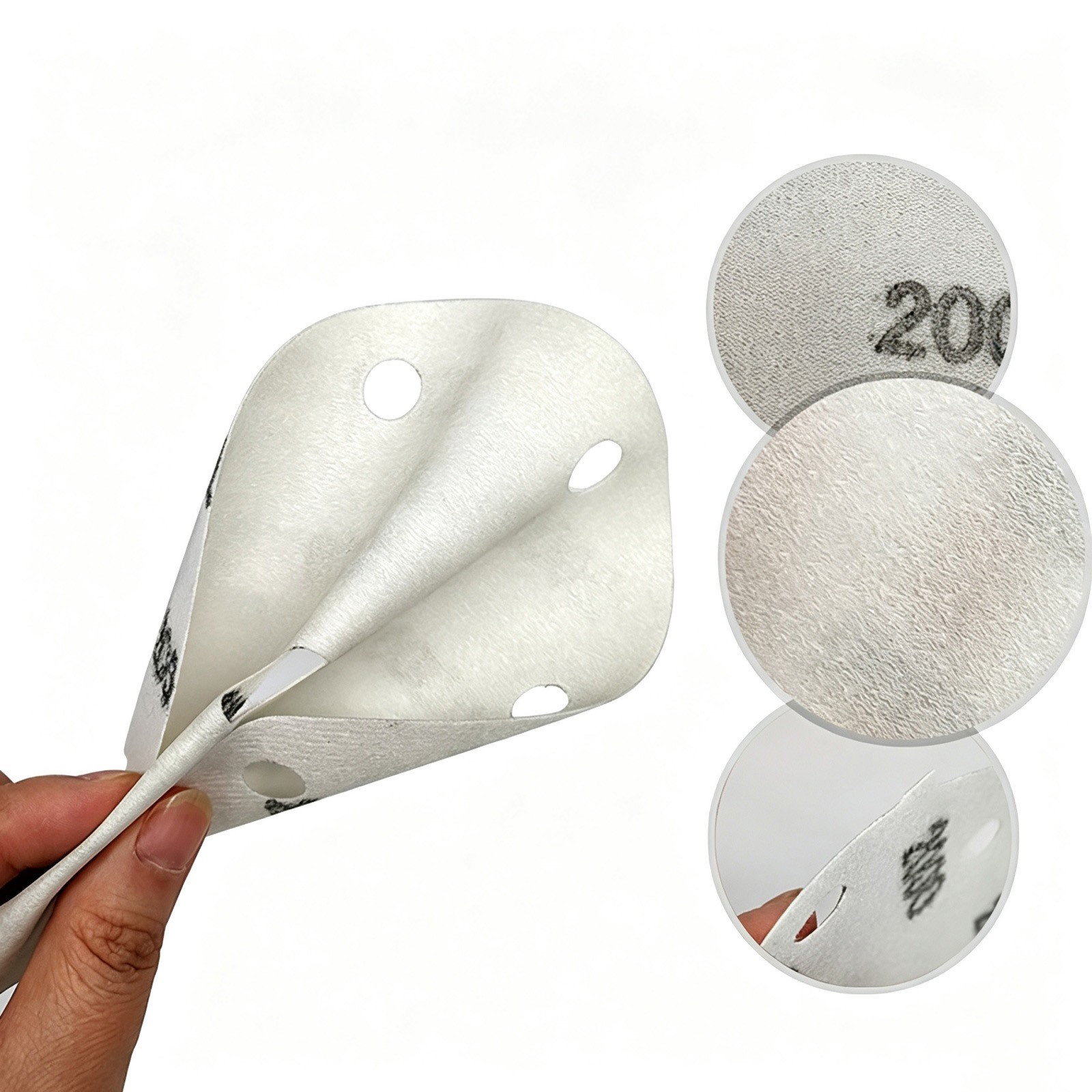 6″ 150mm Wet and Dry Sanding Discs Film Sandpaper Hook & Loop Pads 600-5000 Grit