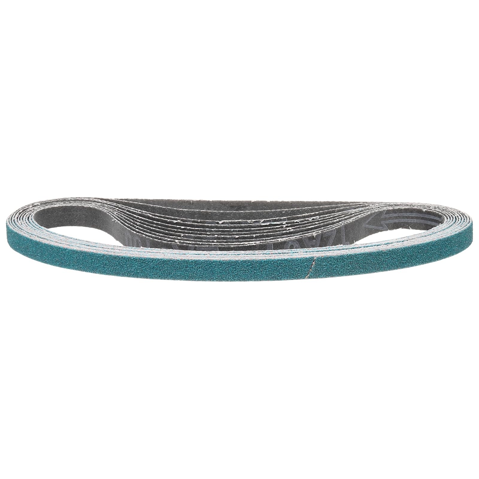3/8 x 13 Inch Sanding Belt, 10 Pcs 120 Grit Zirconia Knife Sharpener Belts Wo…