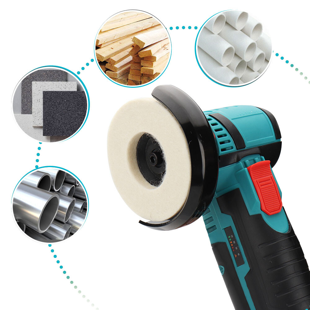 75mm 3 Inch Wool Felt Buffing Grinding Wheel Pad Buffer Polisher Polishing Disc