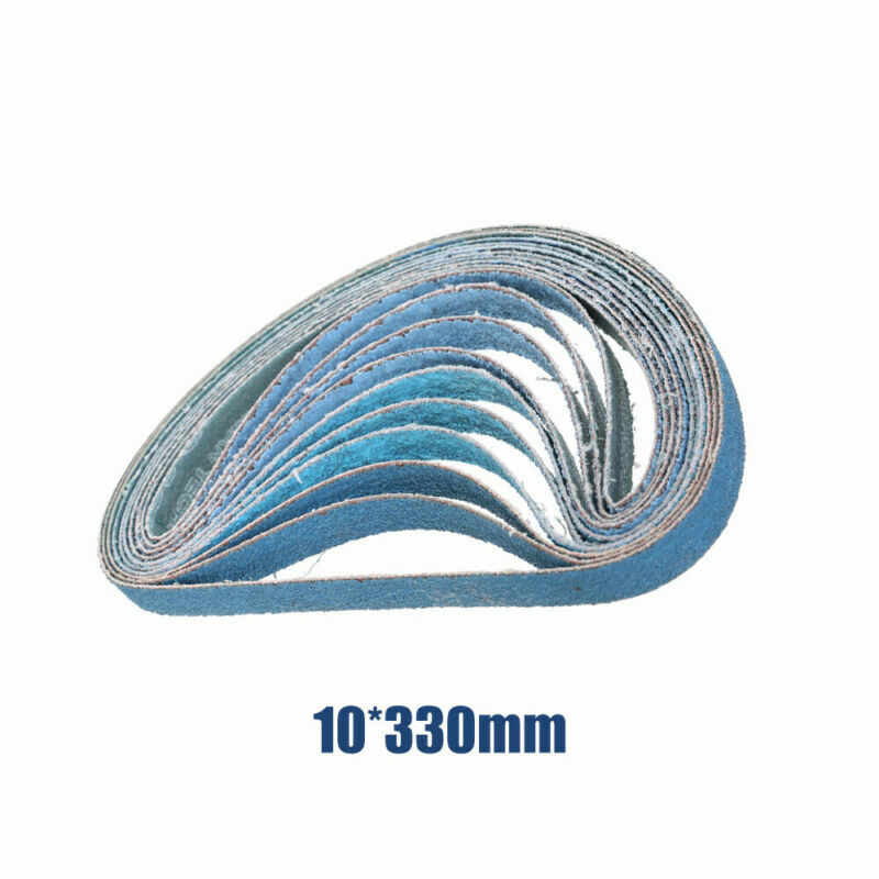 Abrasive File Sanding Belts- Silicon Carbide-40,60,80,120 Grit-10mm, 13mm & 20mm