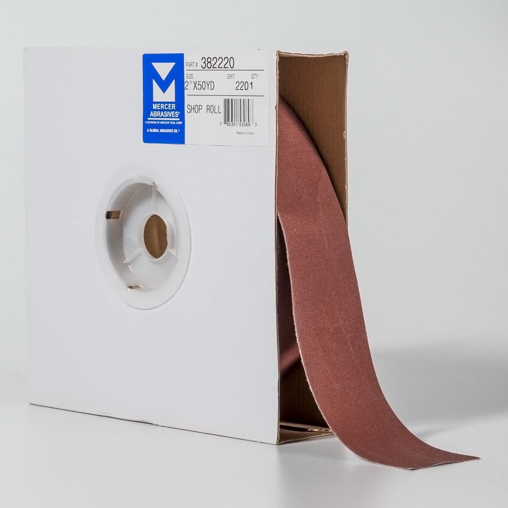 Shop Roll Sanding Cloth 2 Inch x 50 Yards 220 Grit Model 382220 Abrasive