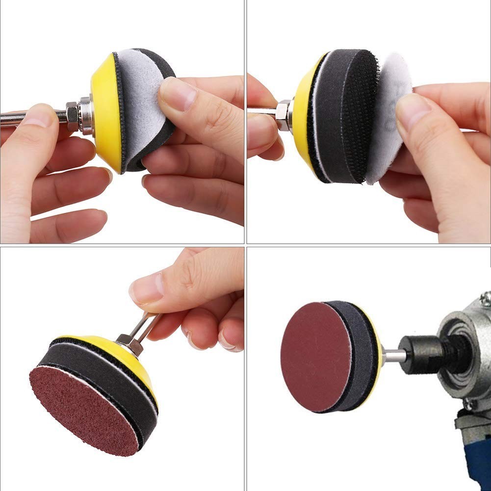 Versatile 2-Inch Sanding Discs Pack: 100 Discs for Grinding & Polishing
