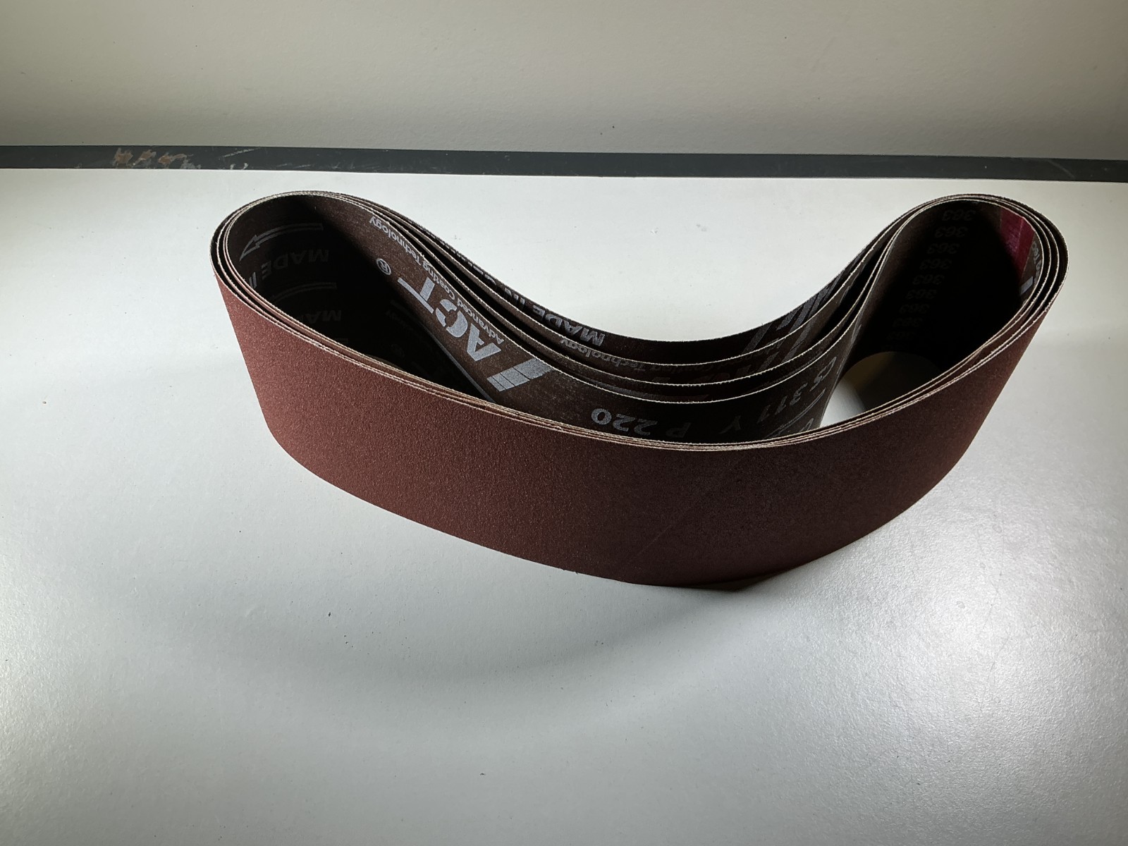 Lot of 4 Klingspor Belt Sander Belts 4in. x 36in. Diameter NOS