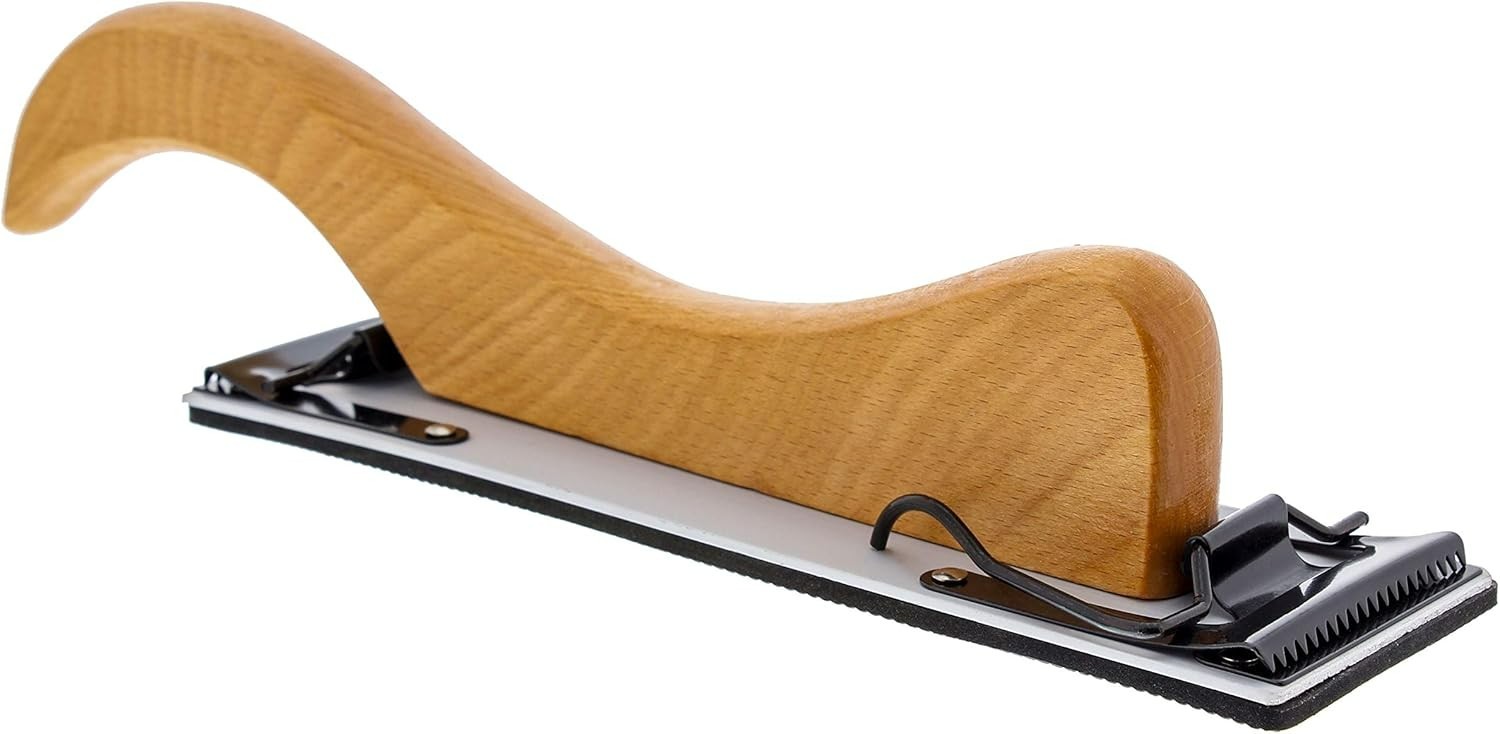 “Wooden Handle Longboard Sander 10.75″” Long – Block Sander, Auto Body Sanding .