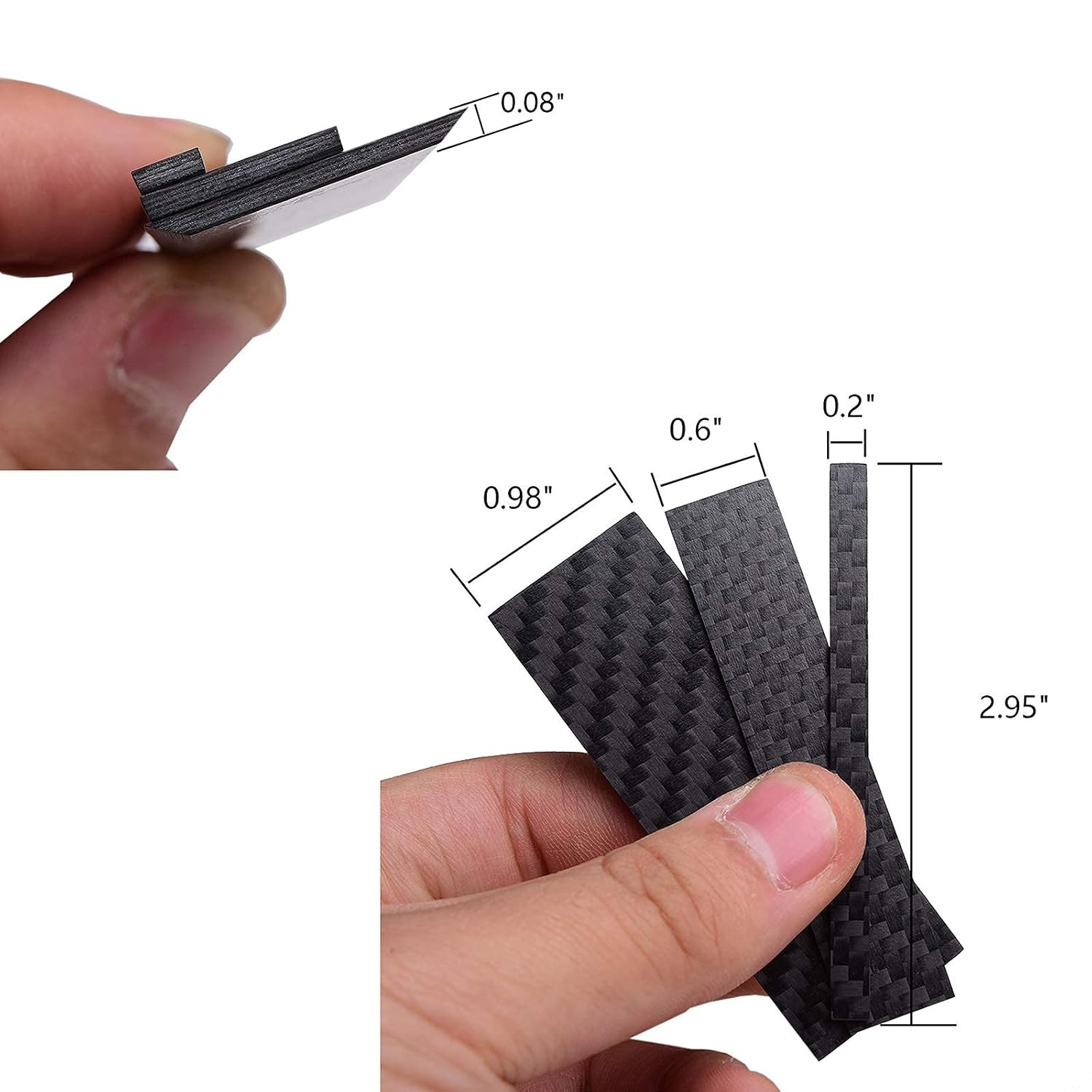 Sanding Sticks for Plastic Models, Gunpla, Wood and Tools Kit, 3 Sizes Carbon…