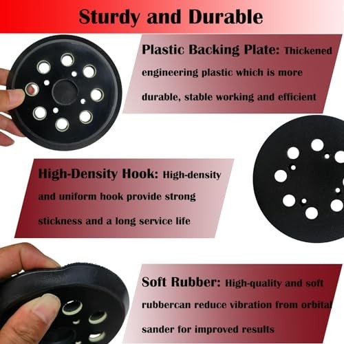 5 Hook & Loop Replacement Sander Pad for Craftsman 315 Random Orbit Sander