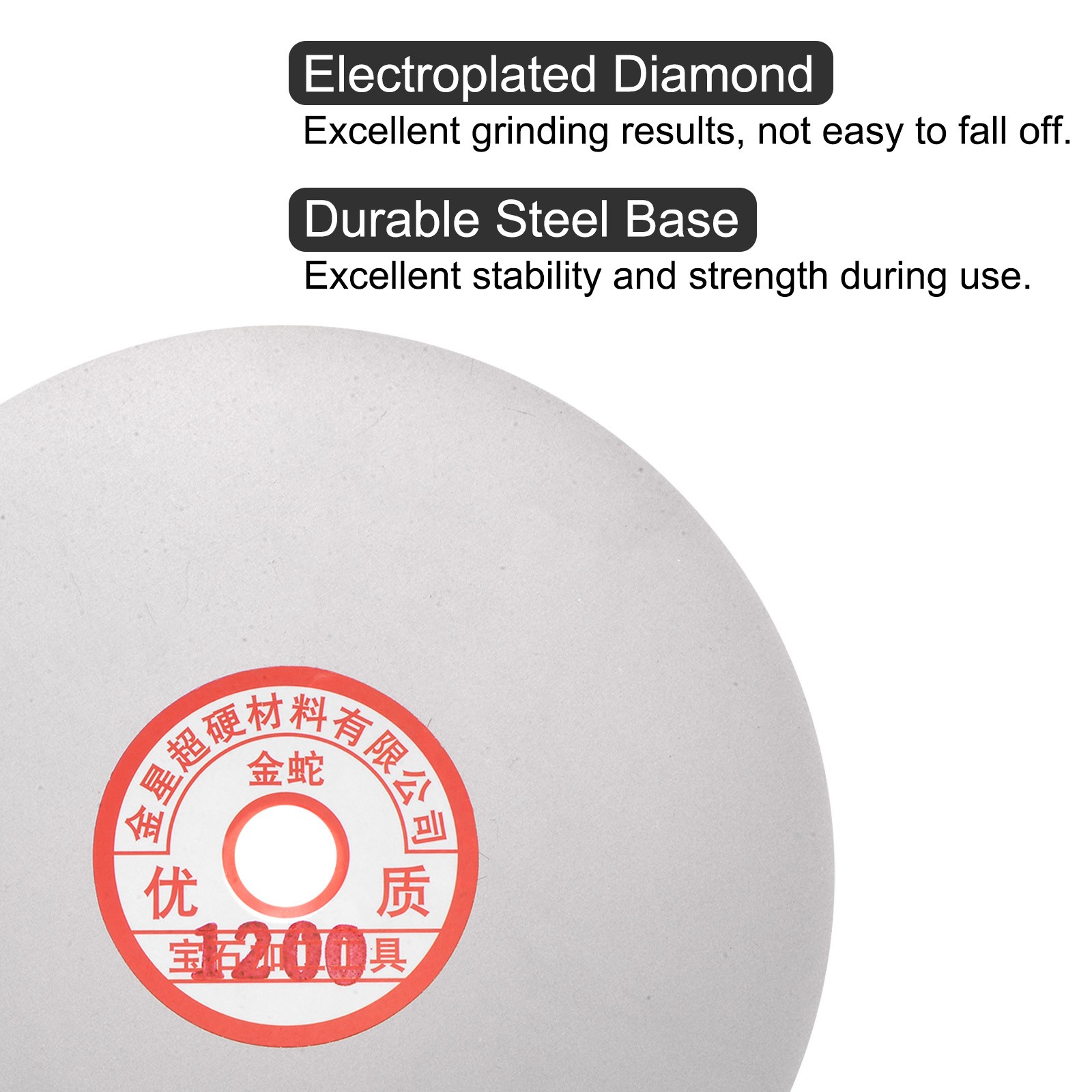 Diamond Sanding Grinding Disc 6″ Grit 1200 5/8″ Arbor Hole Flat Lap Wheel Disk