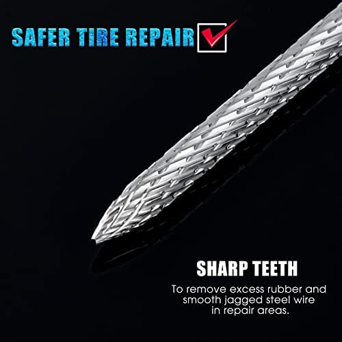 Pack Tire Reamer Drill Bit Multi Sizes Tire Repair Carbide Burr 3,4.5,6 mm 3