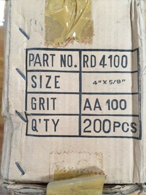 Various Sizes & Qty – Sanding Grit Discs RD4100 4″ x 5/8″ Grit AA 100 -See below