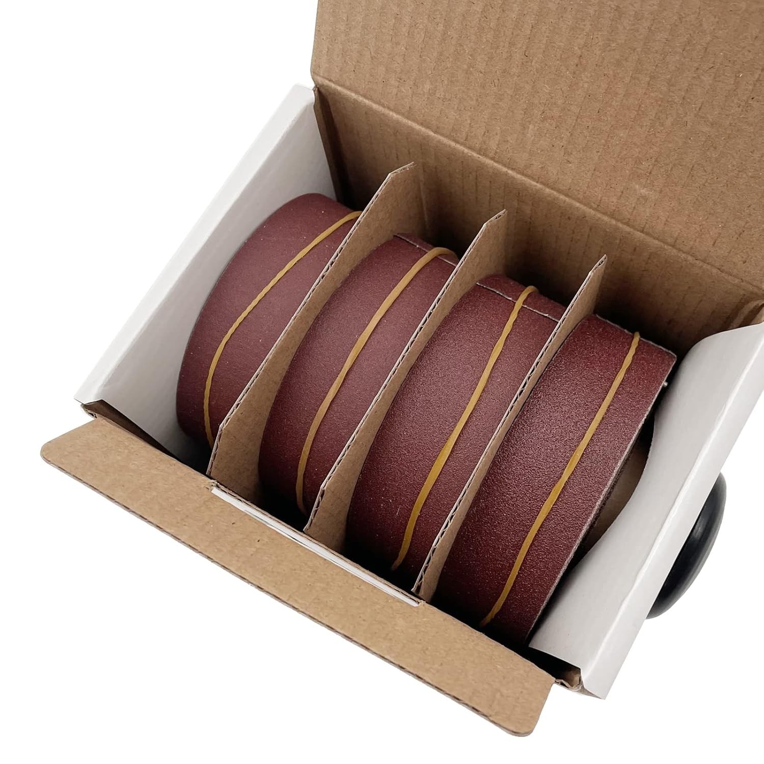 Versatile 4-Grit Sandpaper Roll Set for Woodworking & Automotive Projects – 6m