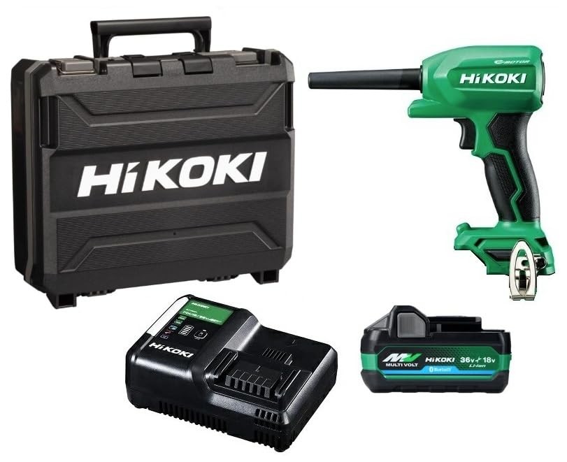 HiKOKI Cordless Air Duster RA18DA XPSZ with Battery BSL36A18BX + Charger