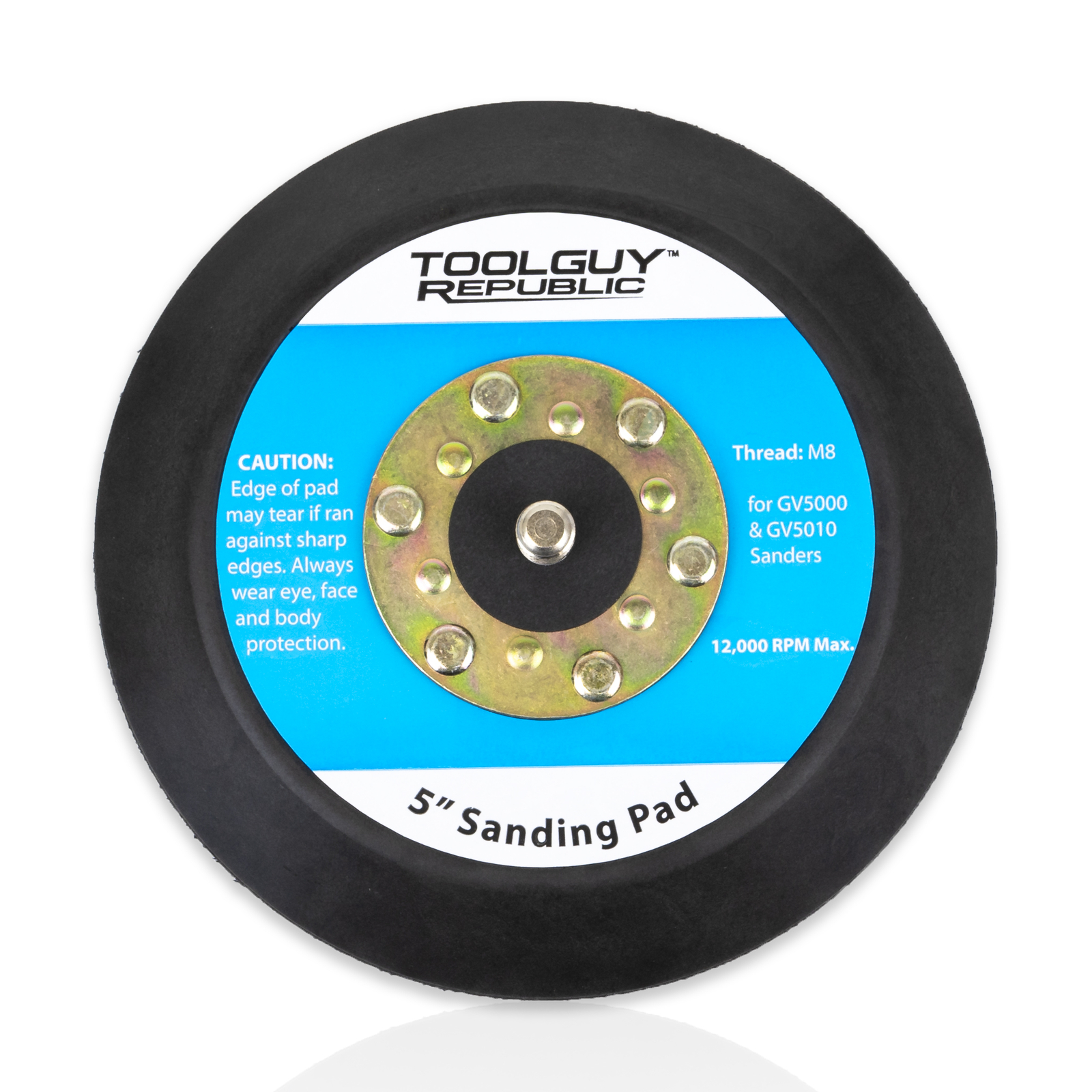 TGR 5″ Hook and Loop Sanding Pad for Makita GV5000 and GV5010